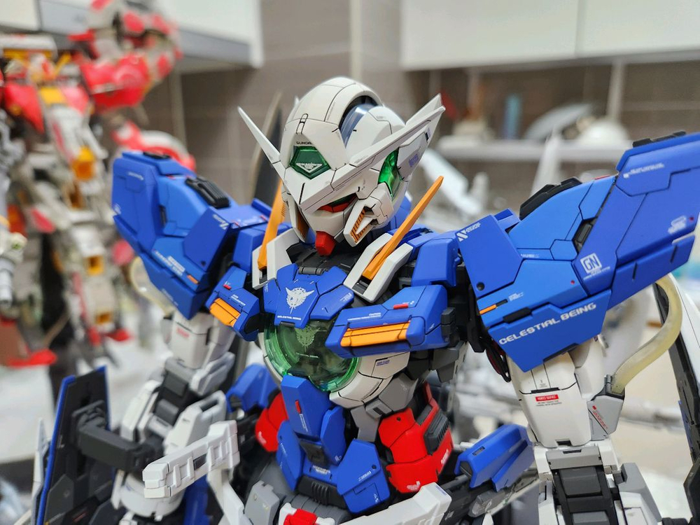 PG엑시아 풀도색 개조작 팝니다 (반다이정품) 이미지