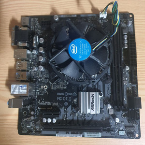 인텔 10세대 G6405 + 애즈락 H510M-HDV 이미지