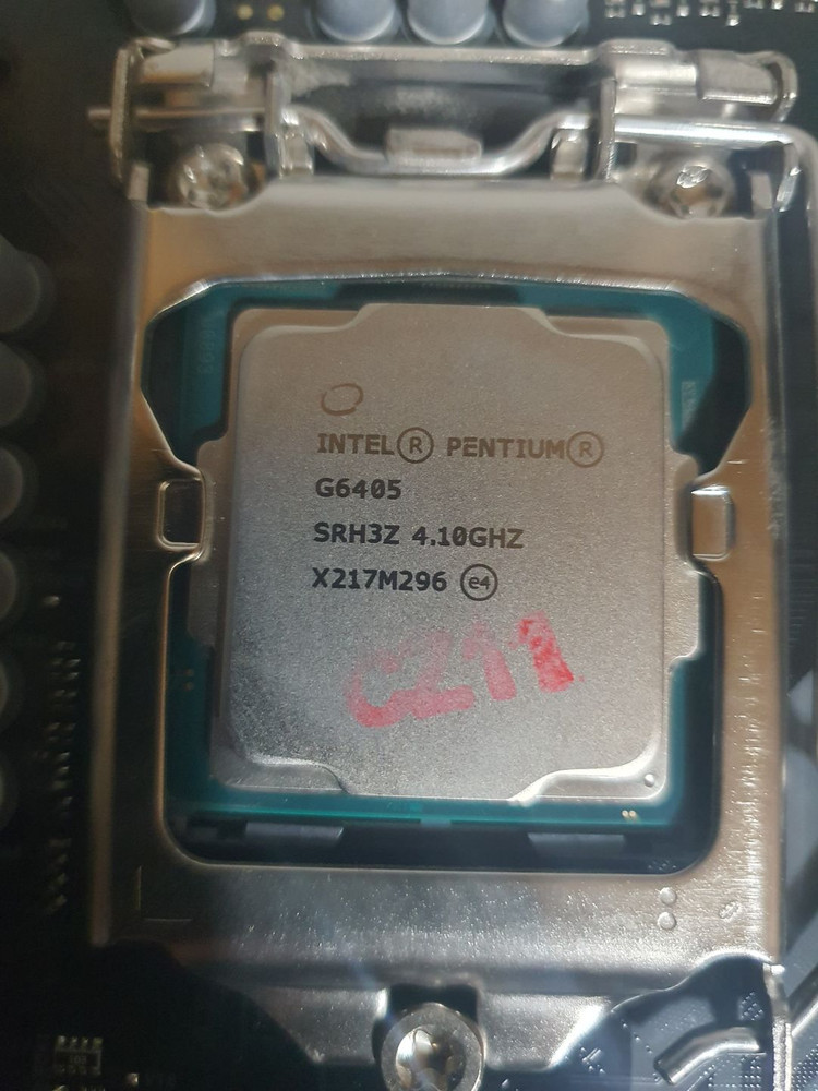 인텔 10세대 G6405 + 애즈락 H510M-HDV 이미지