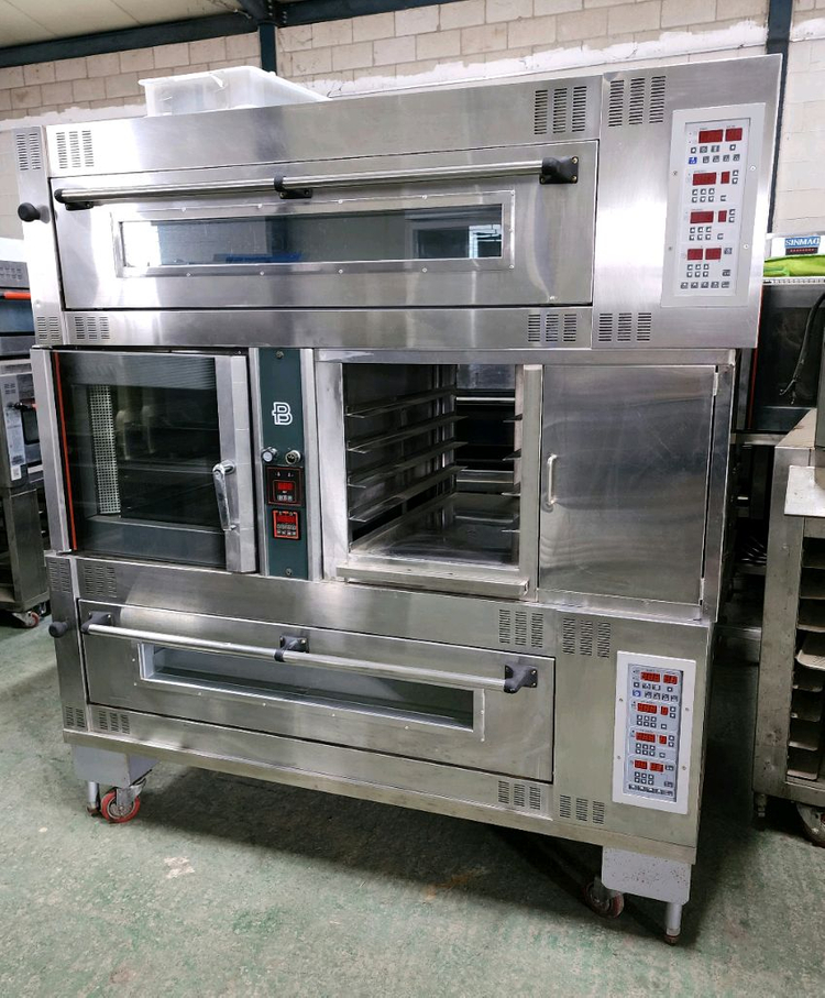 콤비오븐 데크오븐4매2단컨백션오븐 판매합니다 이미지