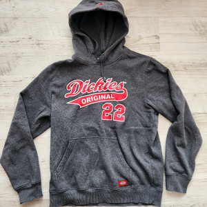 DICKIES 디키즈 회색 후드티. L(100)사이즈 그레이 후드 티셔츠 이미지