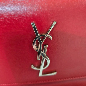 생로랑 선셋백 은장 루즈레드 미디엄 이미지