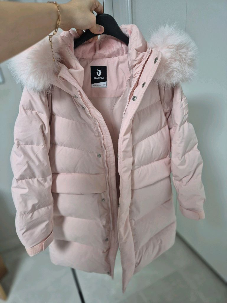 블랙야크 여아키즈 롱 패딩 130 이미지