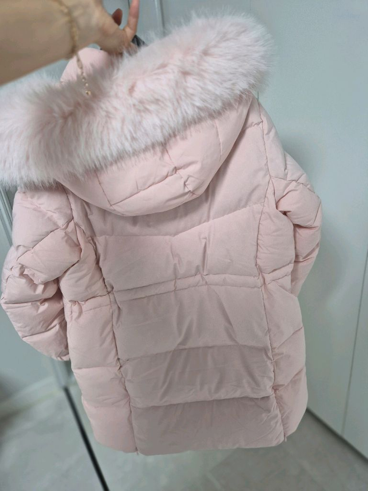 블랙야크 여아키즈 롱 패딩 130 이미지