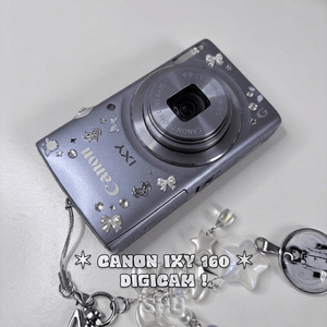 캐논 익시 IXY 160 (익서스 165) 빈티지 디카 차콜 이미지