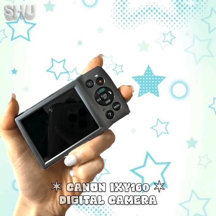 캐논 익시 IXY 160 (익서스 165) 빈티지 디카 차콜 이미지