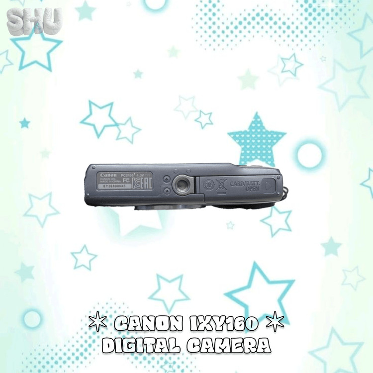 캐논 익시 IXY 160 (익서스 165) 빈티지 디카 차콜 이미지