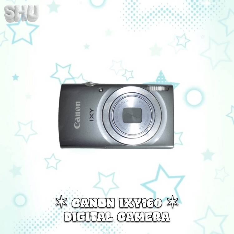 캐논 익시 IXY 160 (익서스 165) 빈티지 디카 차콜 이미지
