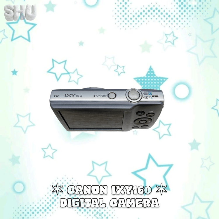 캐논 익시 IXY 160 (익서스 165) 빈티지 디카 차콜 이미지