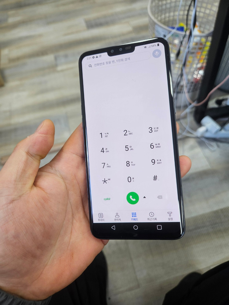 실사진S급 엘지V50 무잔상 정상해지단말기 중고폰 이미지