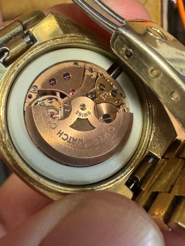 오메가 빈티지 씨마스터 테레비 오토매틱 시계 이미지