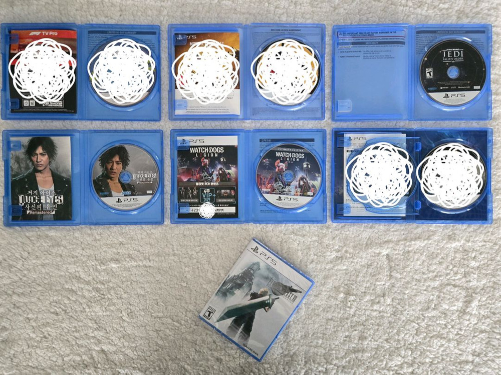 PS5 게임 - 파이널 판타지 7 리메이크 인터그레이드 외 다수 이미지