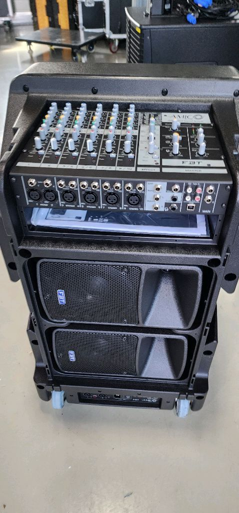 FBT(이태리브랜드)Amico10usb, 올인원 포터블앰프스피커 이미지