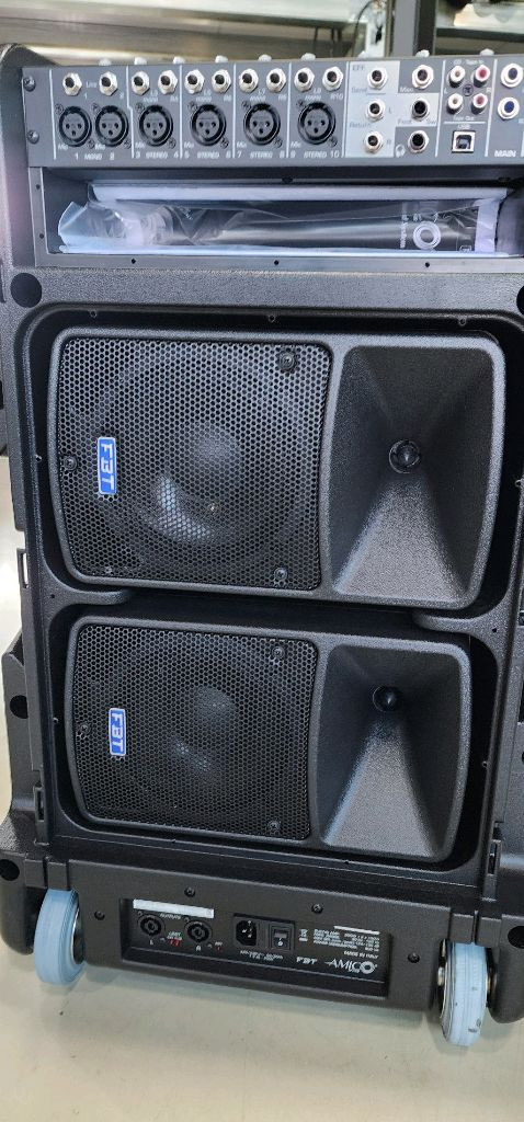 FBT(이태리브랜드)Amico10usb, 올인원 포터블앰프스피커 이미지