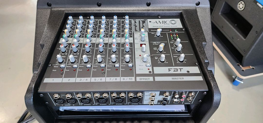 FBT(이태리브랜드)Amico10usb, 올인원 포터블앰프스피커 이미지