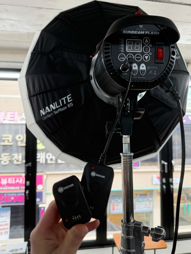 촬영조명 스탠드 세트(반사판포함) 이미지