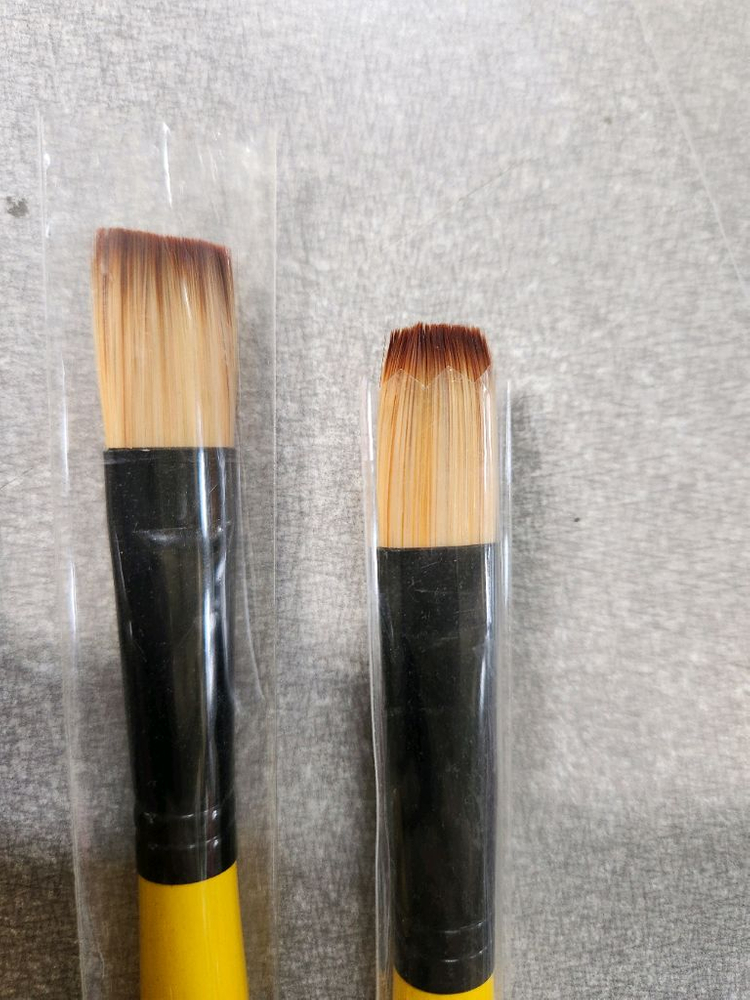 미그린 수채화 둥근붓 +납작붓 11개 이미지