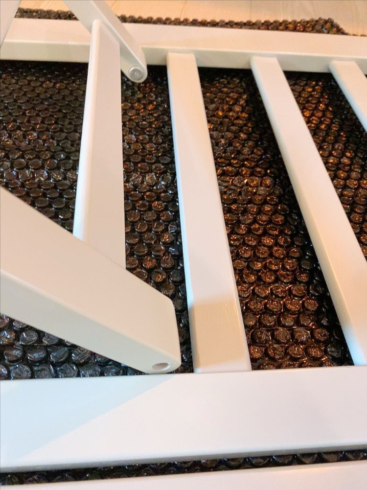 쁘띠라뱅 에코베어 아기침대 +메트리스+침대가드 모두 포함 이미지