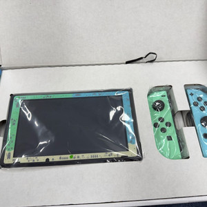 닌텐도 스위치 동물의 숲 에디션 풀박스 + 악세서리(업스케일링) 이미지