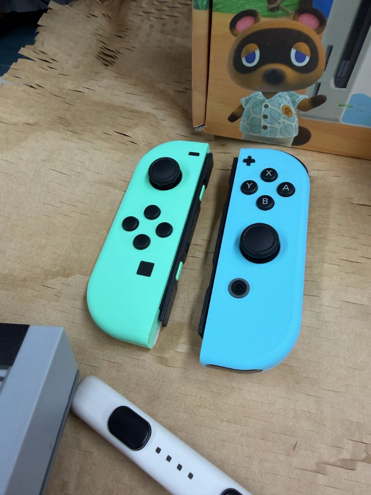 닌텐도 스위치 동물의 숲 에디션 풀박스 + 악세서리(업스케일링) 이미지