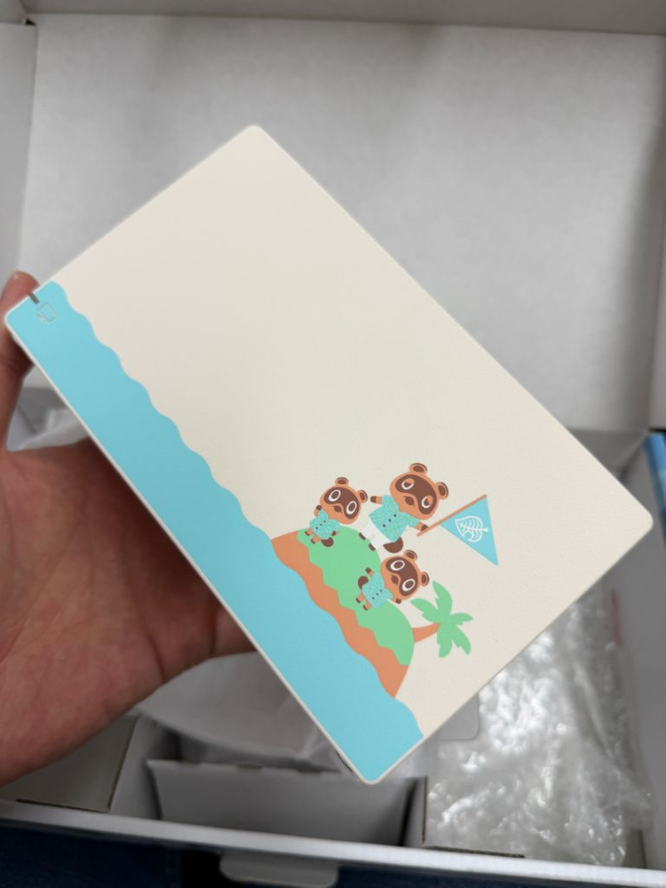 닌텐도 스위치 동물의 숲 에디션 풀박스 + 악세서리(업스케일링) 이미지