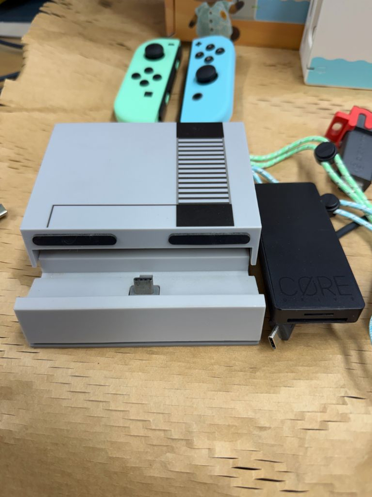 닌텐도 스위치 동물의 숲 에디션 풀박스 + 악세서리(업스케일링) 이미지