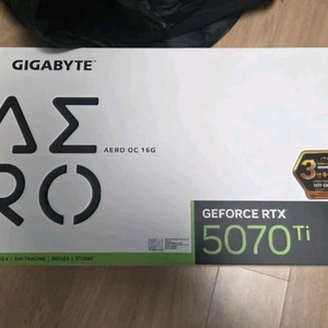 기가바이트 5070ti Aero 판매 이미지