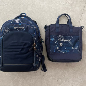 뉴발란스 초등 책가방 실내화 주머니 세트 이미지