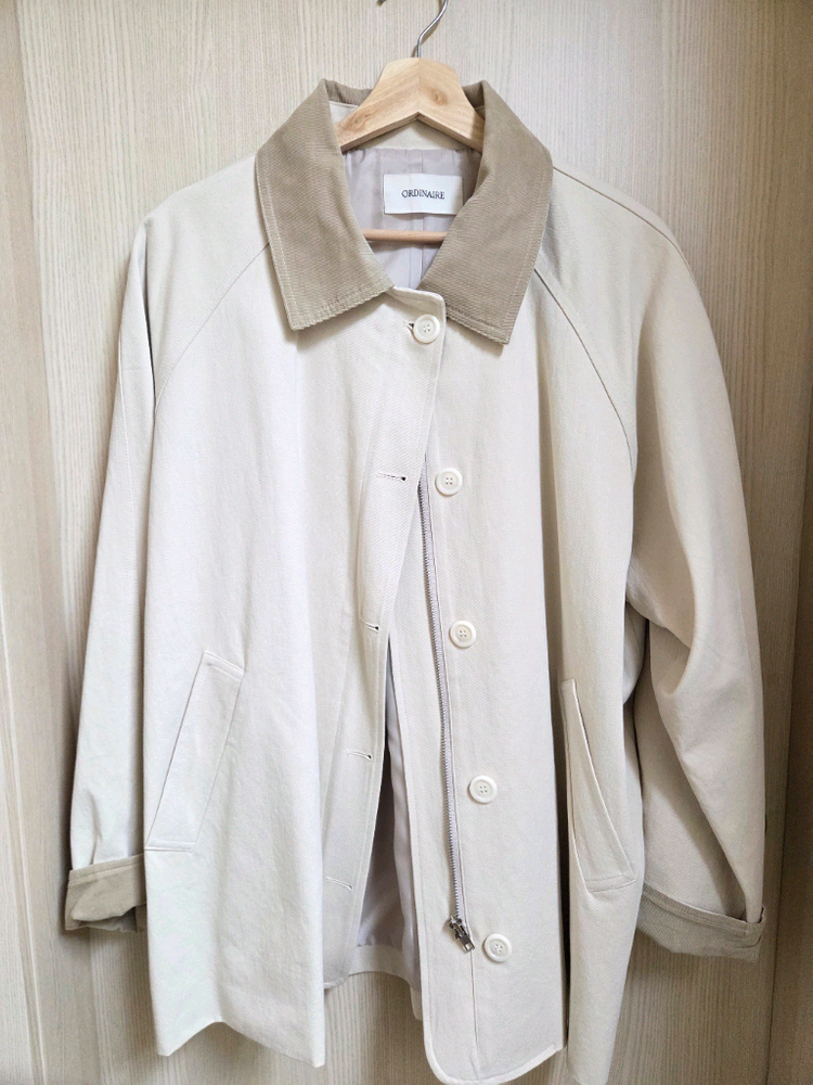 가내스라 앤더슨 야상 크림베이지 이미지