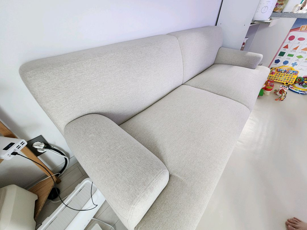 리바트 로데 3인용 패브릭 소파 이미지