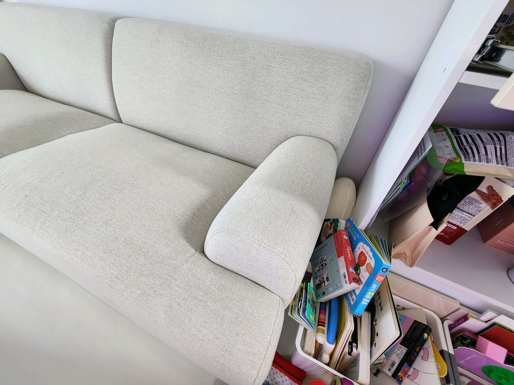 리바트 로데 3인용 패브릭 소파 이미지