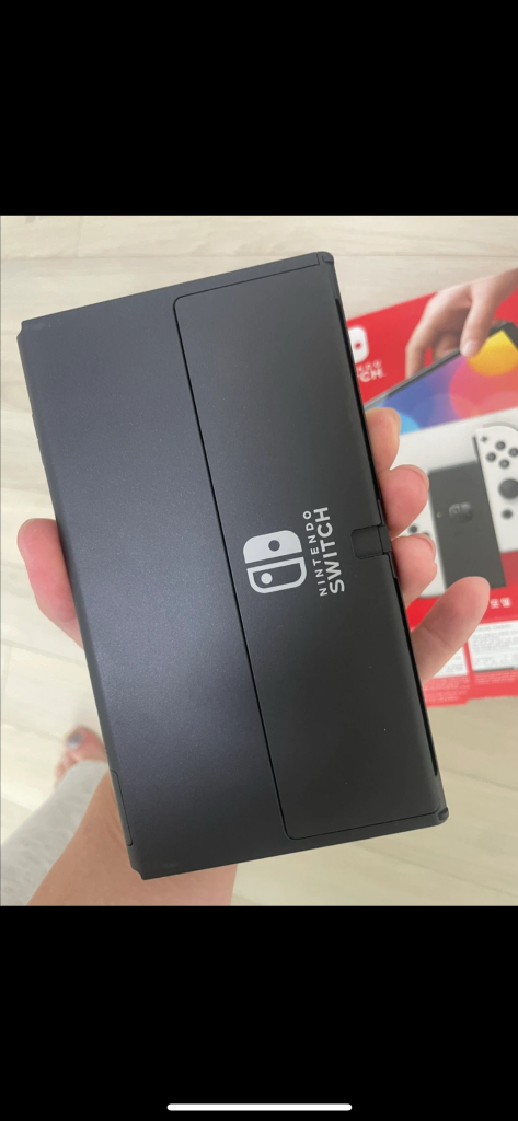 닌텐도스위치oled 화이트 풀박스 상태최상 케이스증정 팔아요 이미지