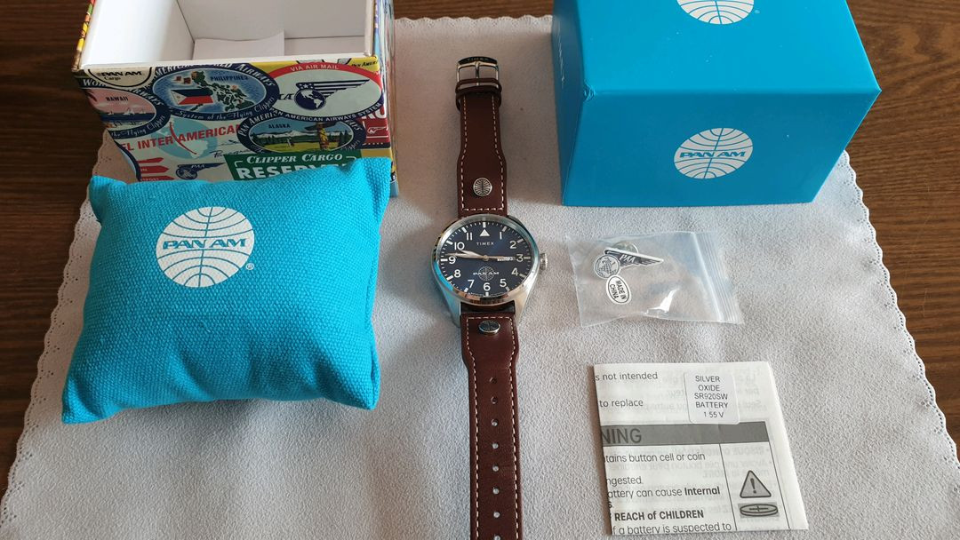 타이맥스 팬암 크로노그래프 시계 판매합니다 이미지