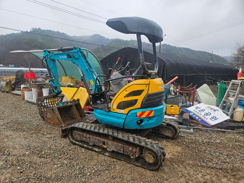 미니굴삭기 구보다 U20 2013년식 2톤 미니굴삭기 중고 판매 이미지