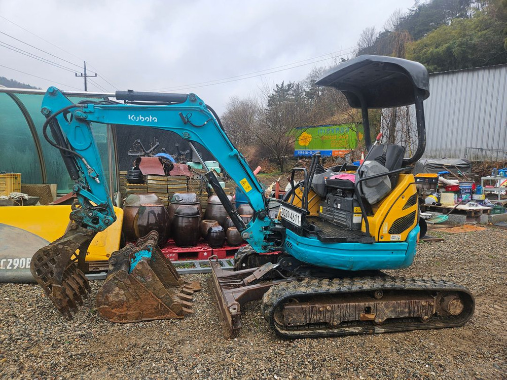 미니굴삭기 구보다 2톤 중고굴삭기 U20 2013년식 채바가지포함 이미지