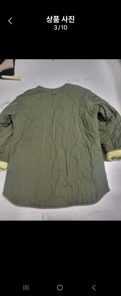 비이커 퀼팅 리버시블자켓(프리사이즈) 이미지