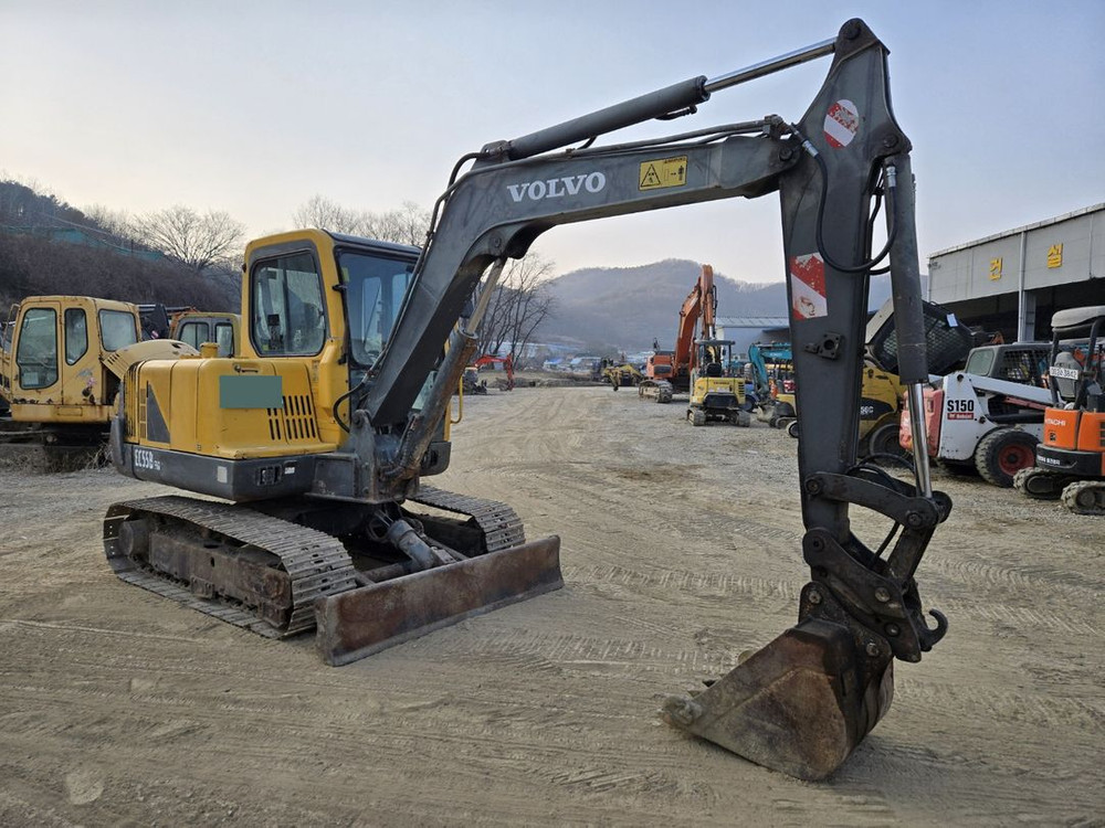 개인 농장용 자가용 추천 볼보 EC55B 2006년 굴삭기 이미지