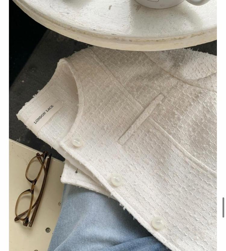 런던레이스 드엘 트위드자켓 이미지