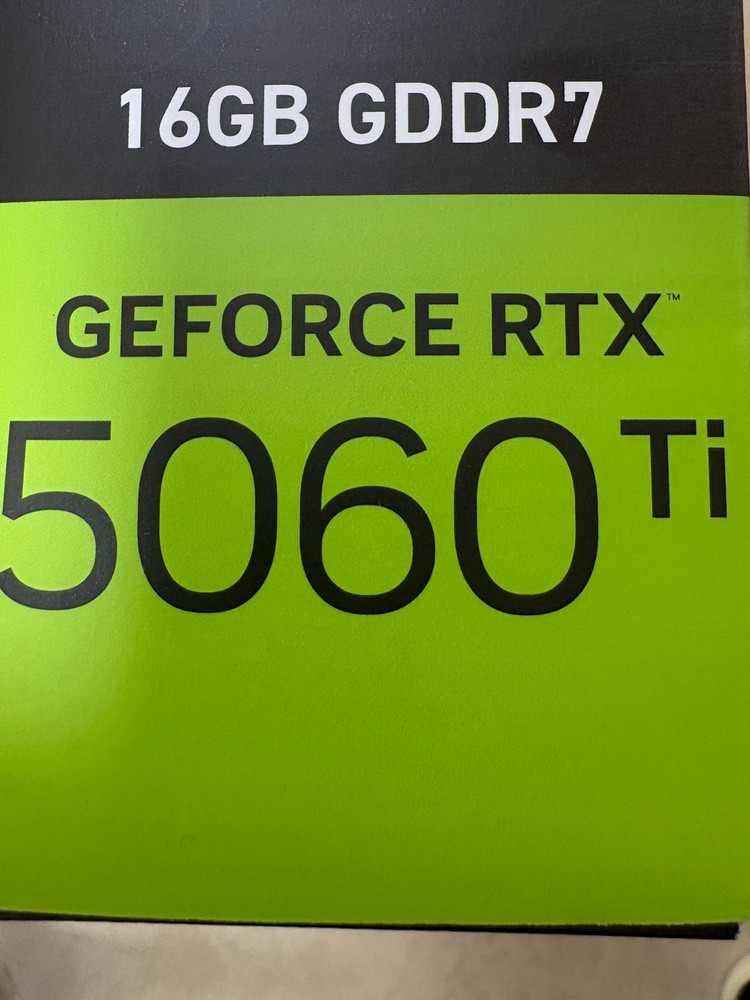 [미개봉] MSI 지포스 RTX 5060 Ti 벤투스 2X OC 플러스 D7 16GB (5060Ti) 이미지