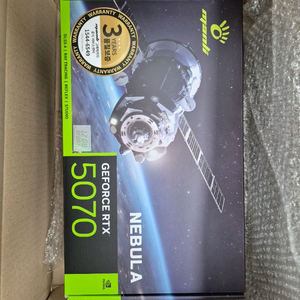 MANLI 지포스 RTX 5070 Nebula D7 12GB 인텍앤컴퍼니 미개봉 새상품 이미지