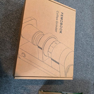 페모북 a68 커피 그라인더 블랙 미개봉 이미지