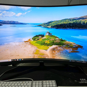 삼성 32인치 QHD 144hz 오디세이 G5 모니터 C32G55T 이미지