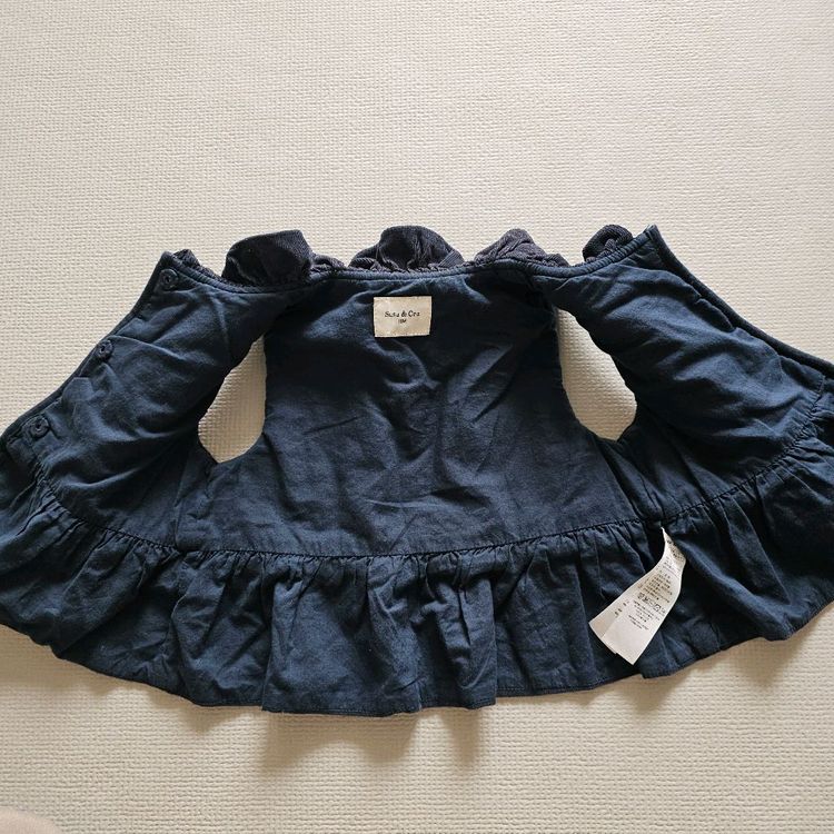 수수앤크라 여아 코듀로이 퀼팅 베스트 18m 이미지