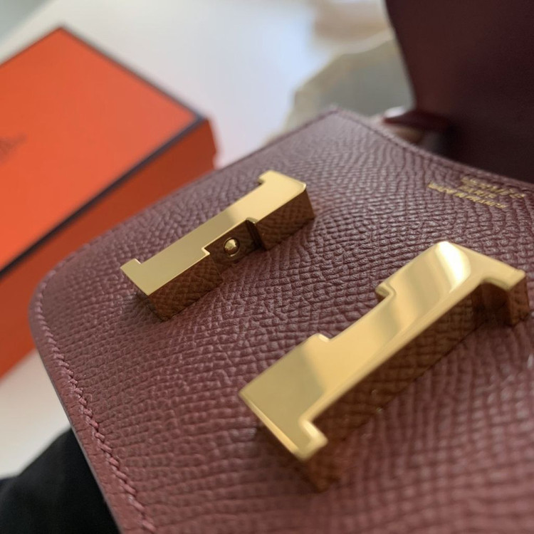 에르메스 콘스탄스 슬림 벨트지갑 이미지