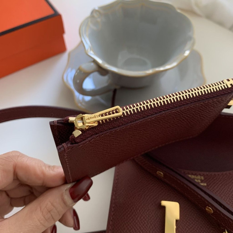 에르메스 콘스탄스 슬림 벨트지갑 이미지