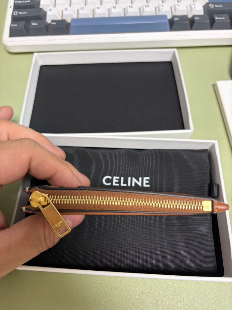 (정품)셀린느 지퍼 카드지갑 이미지