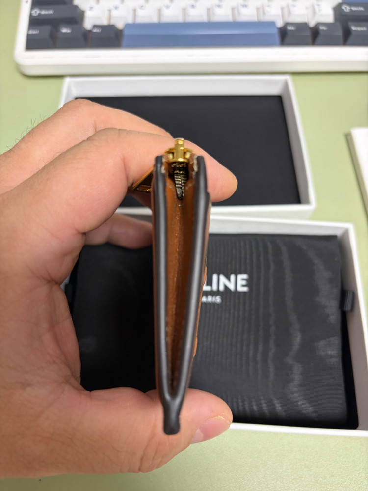 (정품)셀린느 지퍼 카드지갑 이미지