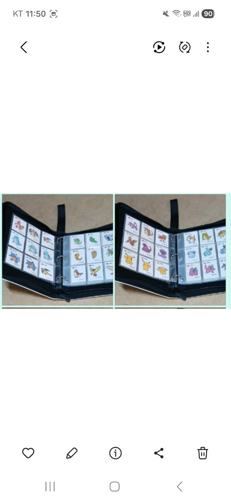 포켓몬 띠부씰 1세대 전종 168종 뮤츠 뮤 씰북 포함 3자리씰 단종씰 이미지