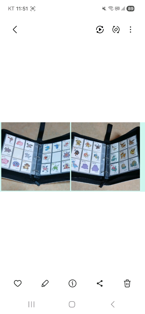 포켓몬 띠부씰 1세대 전종 168종 뮤츠 뮤 씰북 포함 3자리씰 단종씰 이미지