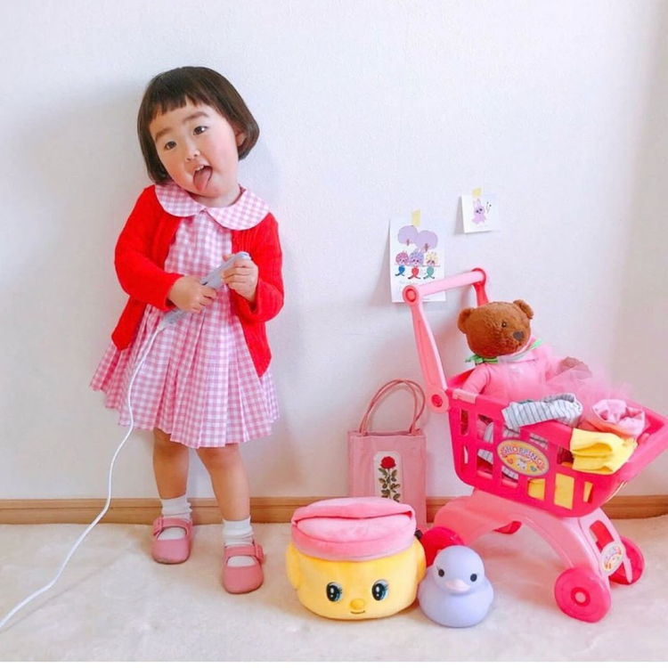 꽁떼레베 체크 원피스 m 이미지